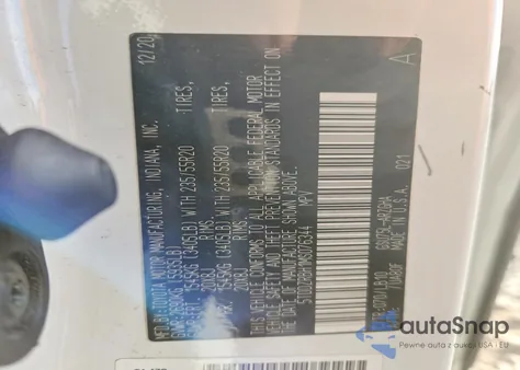 2021 Toyota Highlander Limited из США, поврежденный, VIN 5TDDZRBH1MS076344